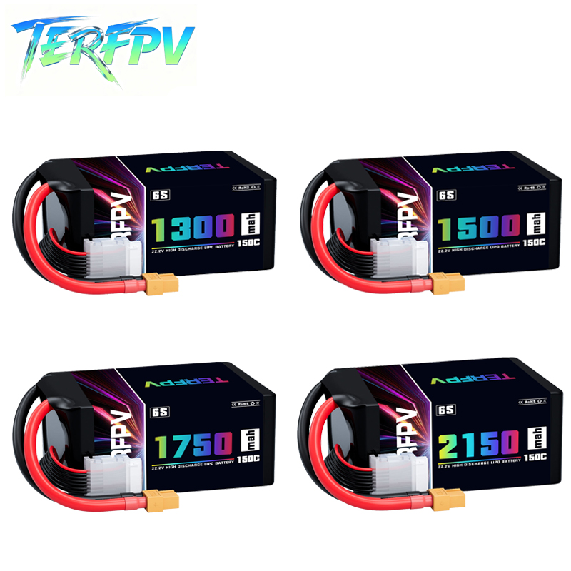TERFPV Lipo Battery 6S 22.2V 1 - Drone Battery Plate recension och pris