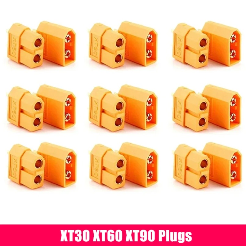 XT60 Bullet Connectors Male Fe - Drone Battery Connector recension och pris