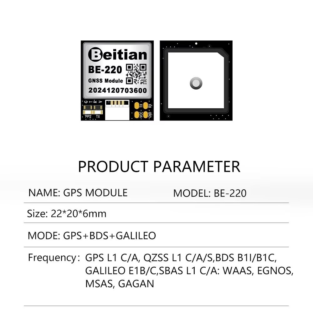 Beitian GPS Module BE-180 BE-2 - Drone Battery Plate recension och pris