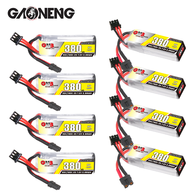 GNB 2S 7.6V 380mAh 90C/180C Li - Drone Battery Plate recension och pris