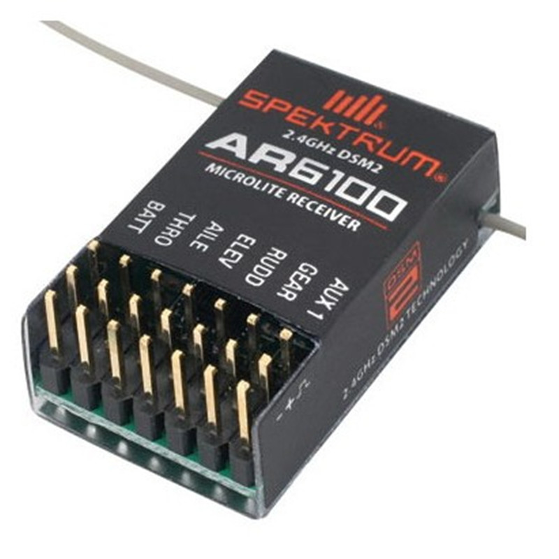 AR6100 DSM2 6CH 2.4GHz Receive - Drone Battery Connector recension och pris