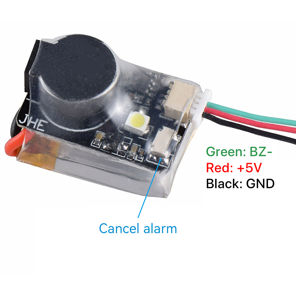 JHEMCU JHE42B/JHE20B Finder Mi - Drone Battery Alarm recension och pris