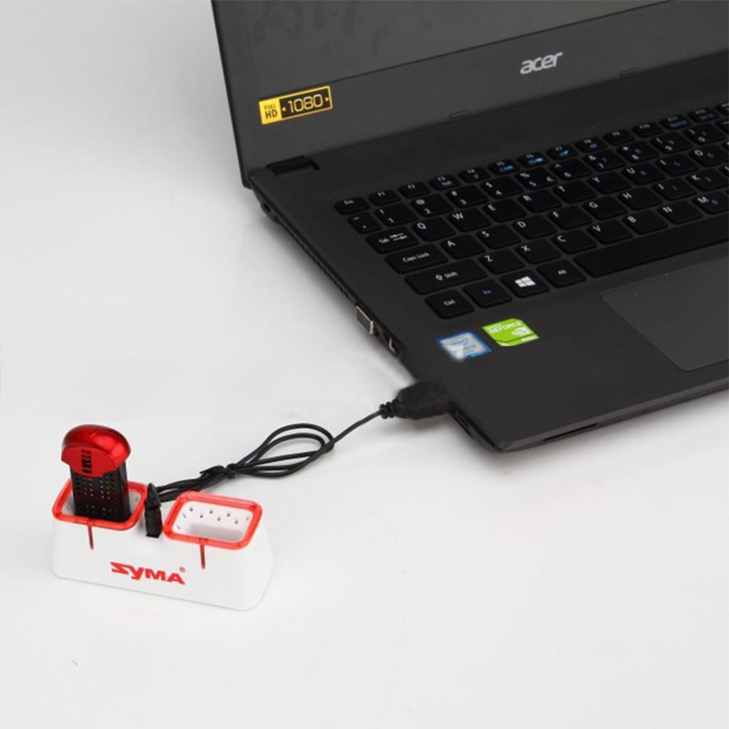 Dual USB Fast Charger for Syma - Drone Battery Plate recension och pris