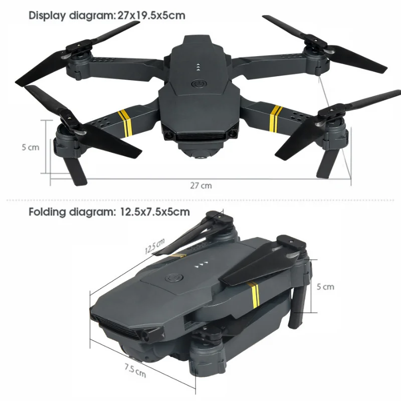 4K Eachine E58 Drone WIFI FPV  - Eachine Drone E58 recension och pris